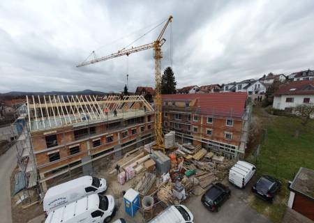Blick von Süden auf die Gebäude Blick von Süden auf die Gebäude