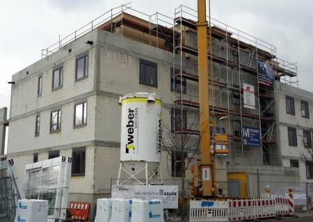 Rohbau steht Rohbau steht