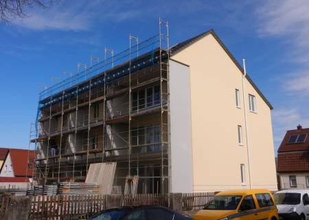 Fassade wird langsam sichtbar........... Fassade wird langsam sichtbar...........